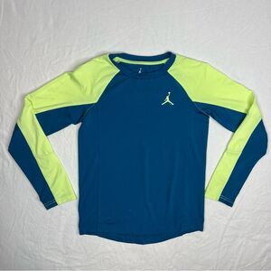 Air Jordan Boys’ Jumpman Dri-Fit Long Sleeve Shirt Size Small